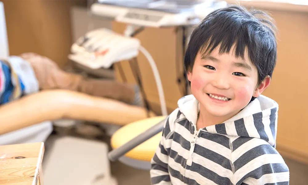 虫歯の予防をします