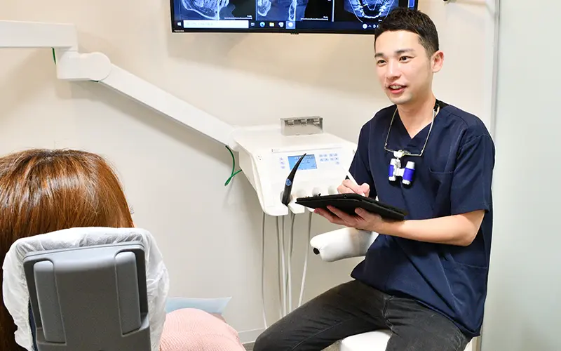 診察室での問診